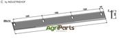 Fodder mixer knives - AgriParts