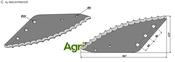 Fodder mixer knives - AgriParts
