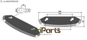 Fodder mixer knives - AgriParts