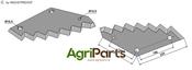 Fodder mixer knives - AgriParts