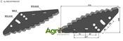Fodder mixer knives - AgriParts
