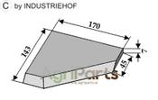 Left-side corner knife - AgriParts