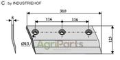 Right lateral knife - AgriParts
