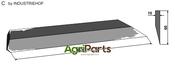 Lateral knife 443mm - left model - AgriParts image