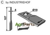 Rotary mower blade - AgriParts image