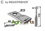 Rotary mower blade - AgriParts image