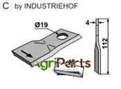 Rotary mower blade - AgriParts image