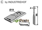 Rotary mower blade - AgriParts image