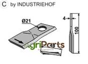 Rotary mower blade - AgriParts image