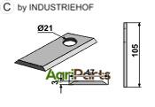Rotary mower blade - AgriParts image