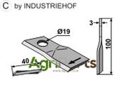 Rotary mower blade - AgriParts image