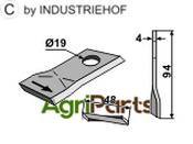 Rotary mower blade - AgriParts image