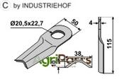 Rotary mower blade - AgriParts image