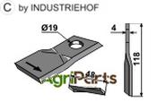 Rotary mower blade - AgriParts image
