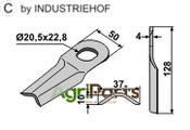 Rotary mower blade - AgriParts image