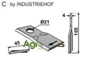 Rotary mower blade - AgriParts image