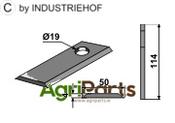 Rotary mower blade - AgriParts image