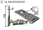 Rotary mower blade - AgriParts image