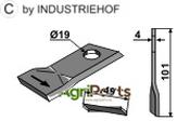 Rotary mower blade - AgriParts image