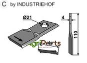 Rotary mower blade - AgriParts image