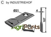 Rotary mower blade - AgriParts image