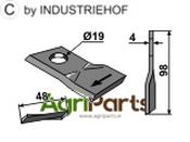 Rotary mower blade - AgriParts image