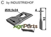 Rotary mower blade - AgriParts image