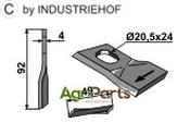 Rotary mower blade - AgriParts image