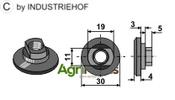 Nut M10x1,5 - AgriParts image