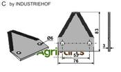 Mower knife - AgriParts image