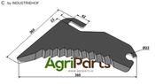 Round baler knife - AgriParts