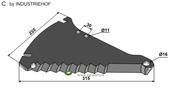 Silage knive - AgriParts