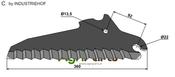 Silage knive - AgriParts