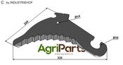 Round baler knife - AgriParts