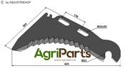 Silage knive - AgriParts