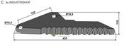 Silage knive - AgriParts