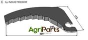 Round baler knife - AgriParts