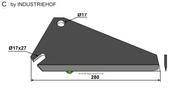 Silage knive - AgriParts
