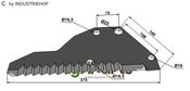 Silage knive - AgriParts