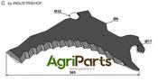 Round baler knife - AgriParts