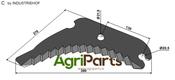 Round baler knife - AgriParts