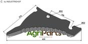 Round baler knife - AgriParts