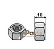 All-metal nut with squeezing device 7/16 - AgriParts image