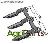 Triple finger - AgriParts