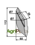 Wedge for seed shares - AgriParts