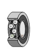 Ball bearing Ø62 - AgriParts