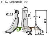 Blade, right model - AgriParts