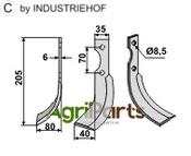Blade, left model - AgriParts image