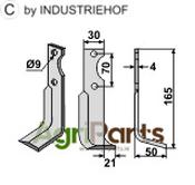 Blade, right model - AgriParts