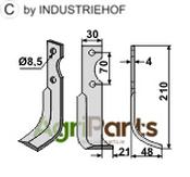 Blade, right model - AgriParts